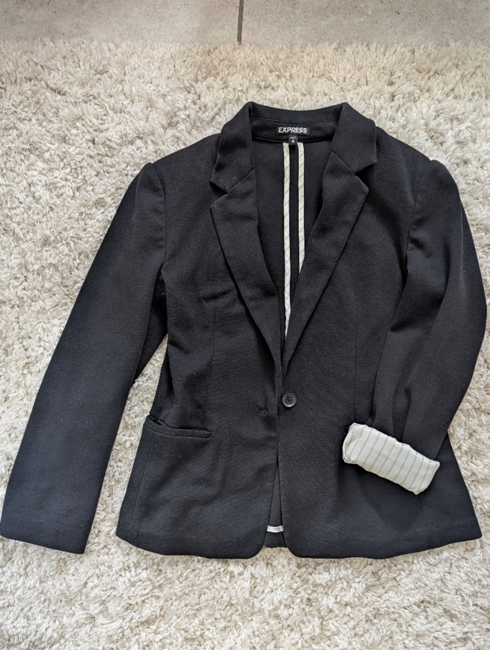 Express Black Women's Blazer